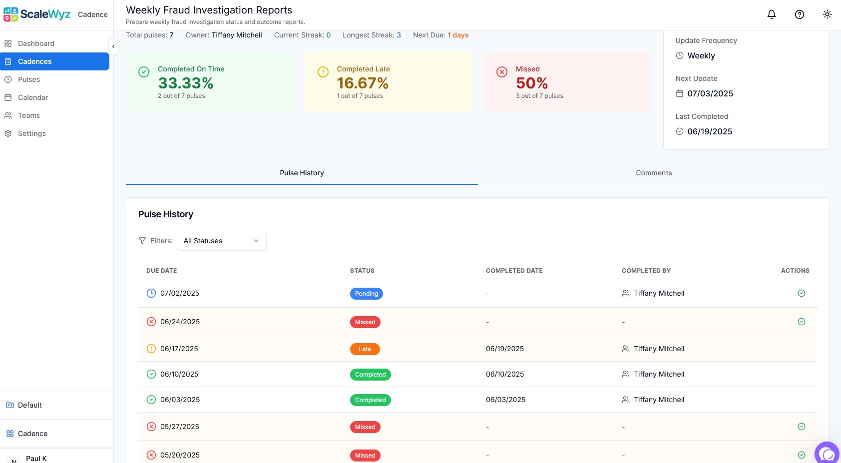 Systematic Accountability Intelligence Analysis