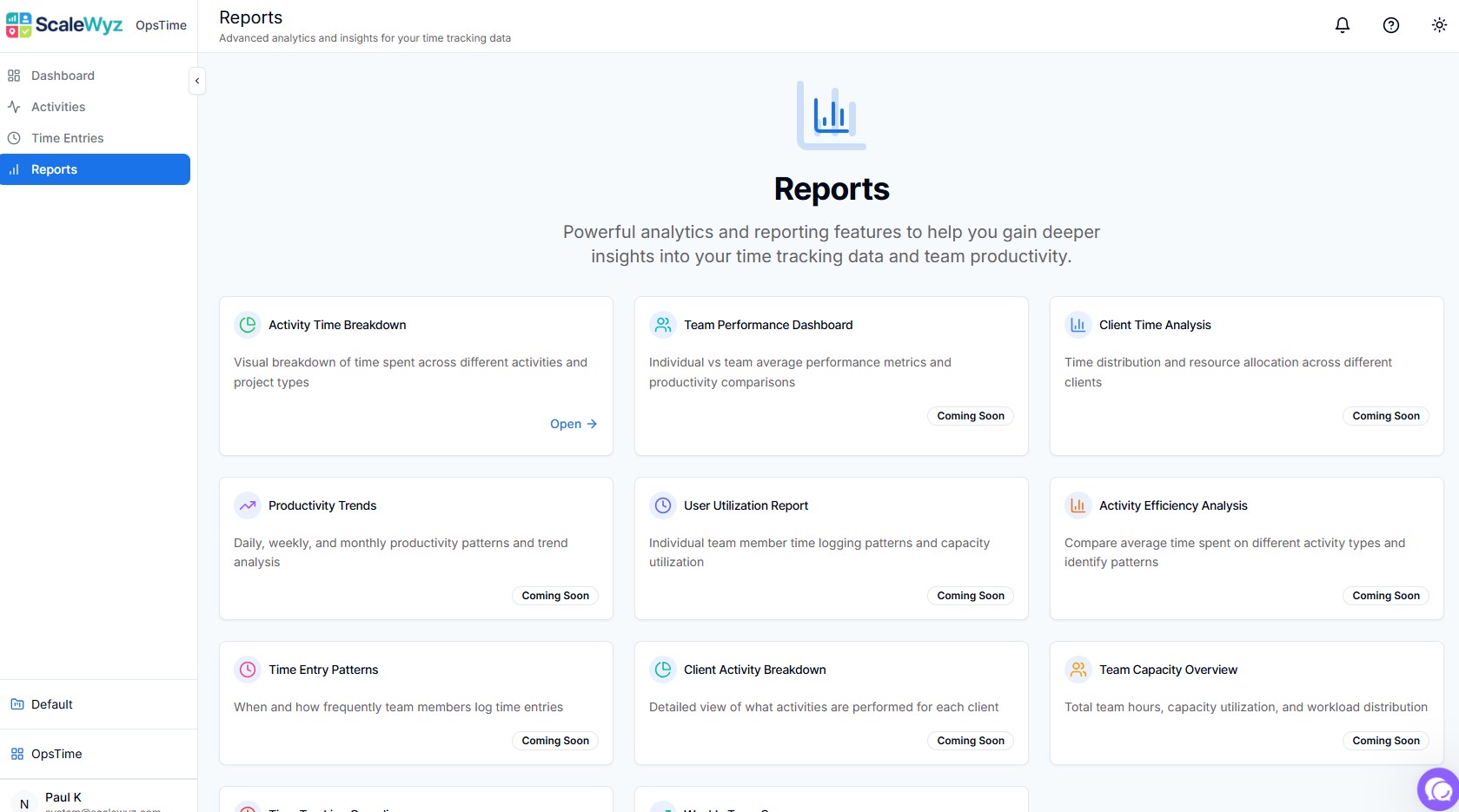 Strategic Operational Analytics Dashboard